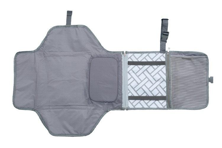 Diaper Changing Gray Under Bag