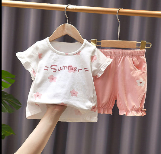 Children's Clothing Baby Girl Summer Clothes
